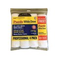 Purdy White Dove Dralon 9 in. W X 3/8 in. Paint Roller Cover , 4PK 14B863400